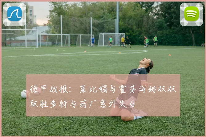 德甲战报：莱比锡与霍芬海姆双双取胜多特与药厂意外失分